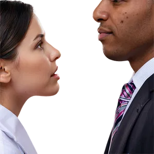 Face To Face Debate PNG Image