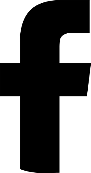 Facebook Black Logo PNG Image