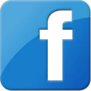 Facebook Icon Blue Square PNG Image