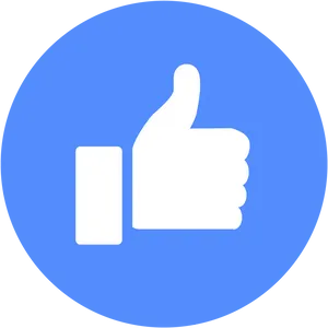 Facebook Like Icon PNG Image