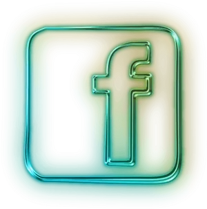 Facebook Logo Artistic Rendering PNG Image