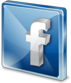 Facebook Logo3 D Icon PNG image with transparent background