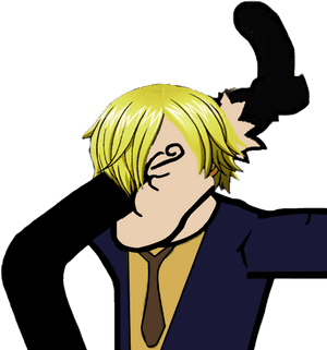 Facepalm Meme Png - Sanji Meme Face, Transparent Png PNG image with transparent background
