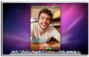 Facetime Call Notification Screen PNG Image