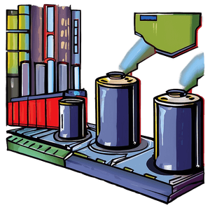 Factory Infrastructure Vectors PNG 26 PNG with transparent background