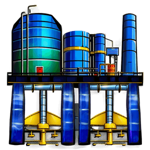 Factory Infrastructure Vectors PNG vky PNG with transparent background