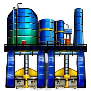 Factory Infrastructure Vectors Png Vky PNG Image