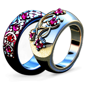 Fairy Tale Inspired Rings PNG 06122024 PNG with transparent background