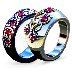 Fairy Tale Inspired Rings Png 06122024 PNG Image