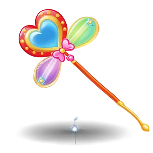 Fairy Wand With Heart Png 75 PNG Image