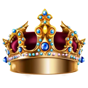 Fairytale Prince Crown Object Png 06282024 PNG Image