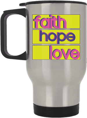 Faith Hope Love Apparel Our Lord Style'Class= - Beer Stein, HD Png Download PNG