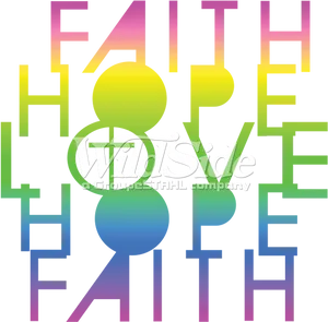 Faith Hope Wild Side Graphic PNG Image