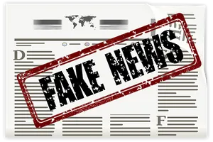 Fake News Stampon Document PNG Image