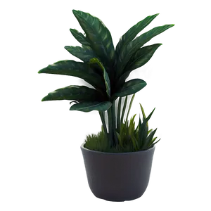 Fake Plant With Flowers Png Awg39 PNG Image