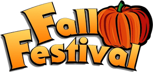 Fall Festival Logo PNG image with transparent background