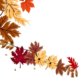 Fall Nature Flowers Png 91 PNG Image