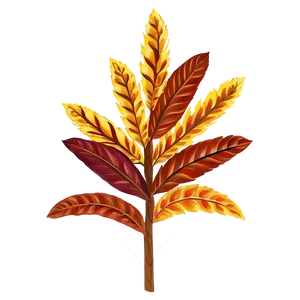 Fall Nature Flowers Png Jrf PNG Image