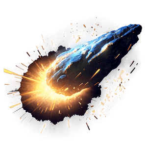 Falling Meteor PNG hfe94 PNG image with transparent background