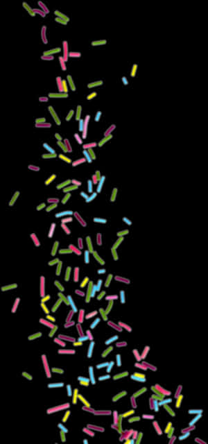 Cupcake Transparent Sprinkle Png - Sprinkles Png Transparent, Png Download PNG