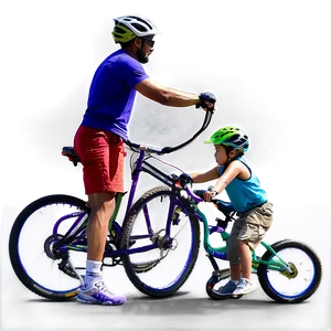 Family Biking Day Out Png 76 PNG Image