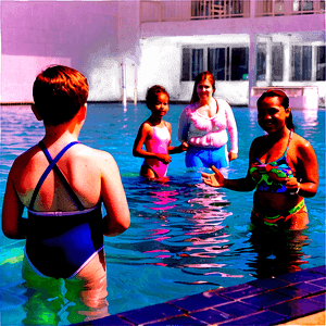 Family Fun Swimming Day PNG 10 PNG image with transparent background