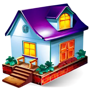 Family House Clipart Png Cuy36 PNG Image