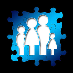 Family Puzzle Unity Concept PNG image with transparent background
