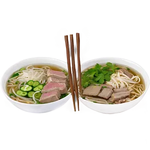 Family Size Pho Meal Png 06202024 PNG Image