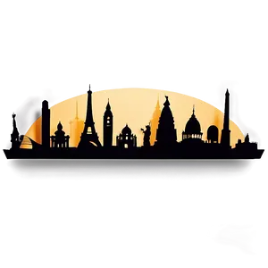 Famous Landmarks Paper Cut Out Png Gdi68 PNG Image