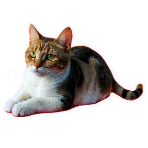 Fancy Cat Clipart Png Xum4 PNG Image