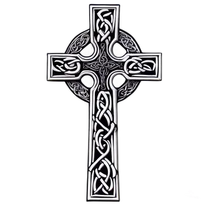 Fancy Celtic Cross Png Wyr3 PNG Image