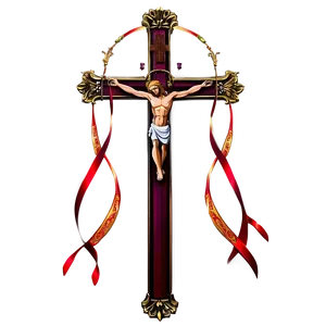 Fancy Christian Cross Png 06292024 PNG Image