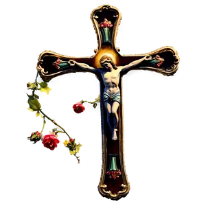 Fancy Cross A PNG Image