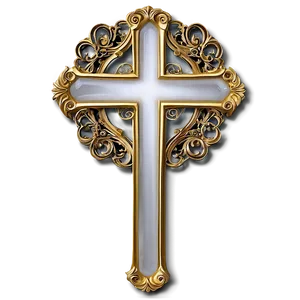 Fancy Cross Design Png Sjy17 PNG Image