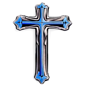 Fancy Cross Tattoo Design Png 06292024 PNG Image