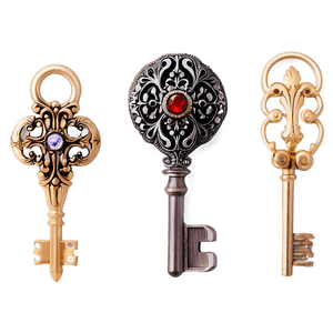 Fancy Keys PNG 81 PNG image with transparent background