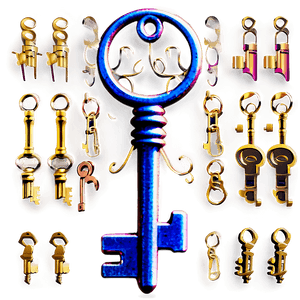 Fancy Keys PNG nyd86 PNG image with transparent background