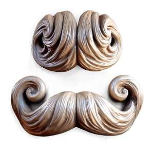 Fancy Twirled Mustache PNG 05042024 PNG