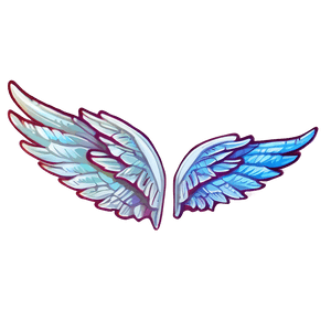Fantasy Angel Wings Art PNG 05042024 PNG image with transparent background