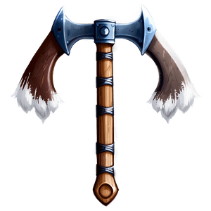 Fantasy Axe Illustration PNG 38 PNG image with transparent background