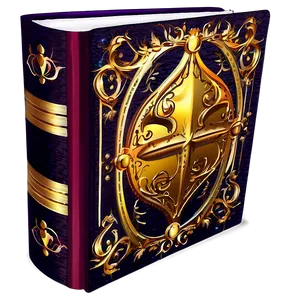 Fantasy Book Cover Vector Png Cyk80 PNG Image