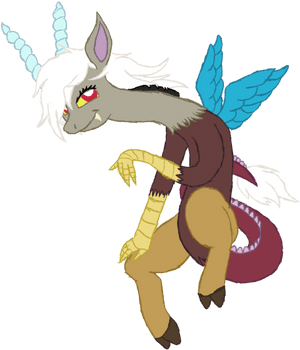 Drawing Discord Little Pony - My Little Pony Discord As A Girl PNG with transparent background