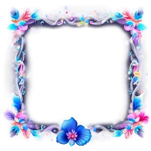 Fantasy Cute Border Png 25 PNG Image