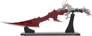 Blood Red Blade Dragon Dagger - Dragon Dagger, HD Png Download PNG image with transparent background