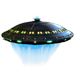 Fantasy Flying Saucer Concept PNG 14 PNG