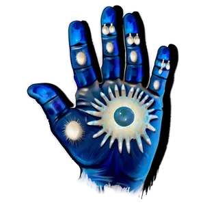 Fantasy Handprint Magic Png 60 PNG Image