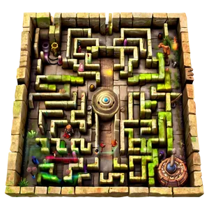 Fantasy Labyrinth World Png Yyo PNG Image