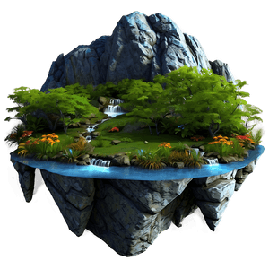 Fantasy Landscape Graphic PNG 06242024 PNG image with transparent background