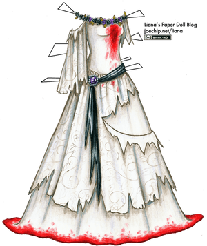 Bloodstained Dress, HD Png Download PNG